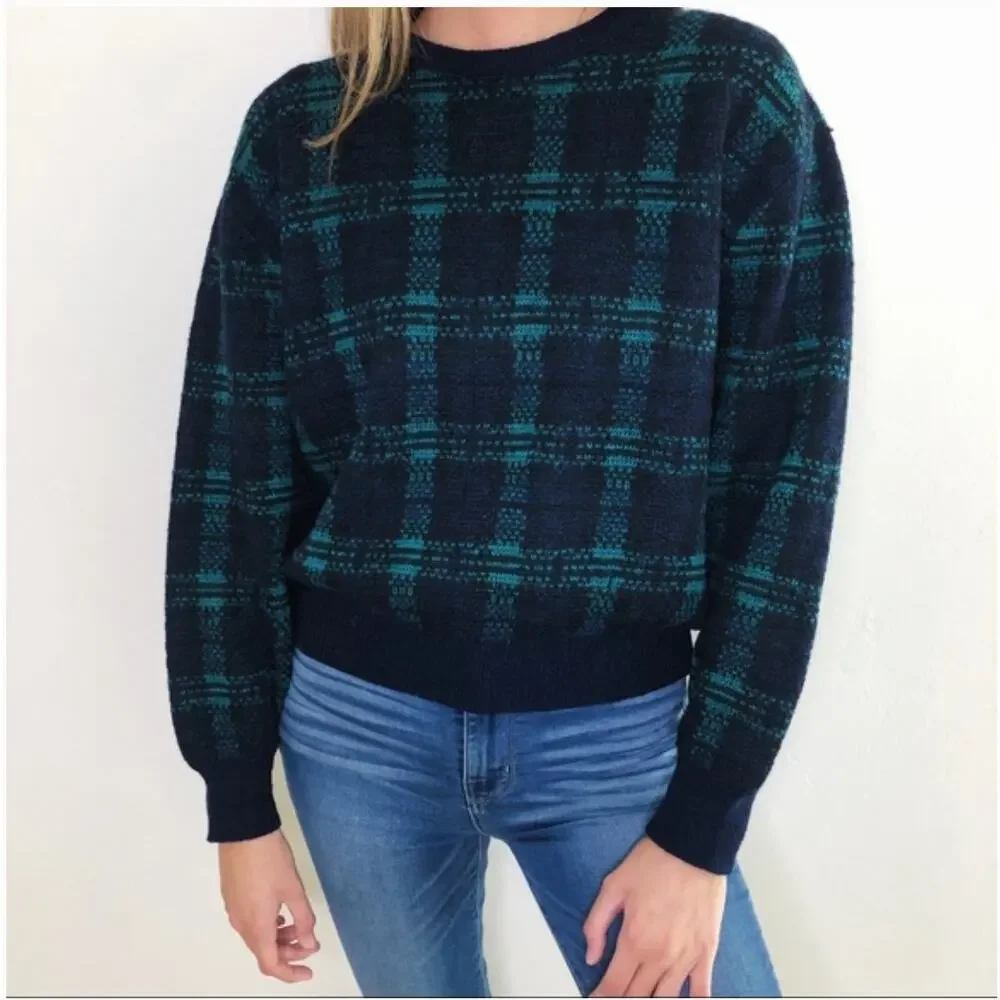 VTG Pendleton Black Watch Wool‎ Sweater Size XL